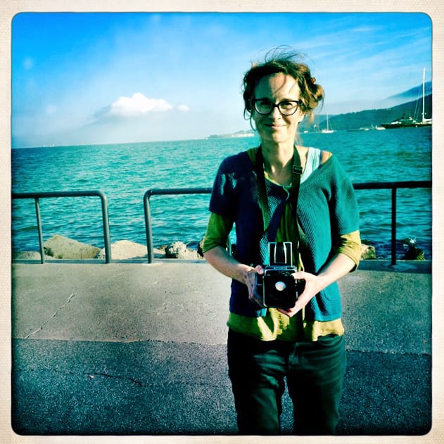 Portrait if Stéphanie Tétu, photographer